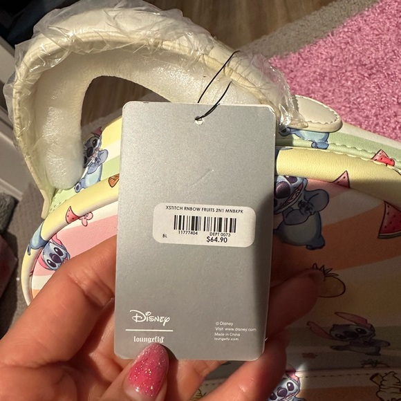 Disney Loungefly Stitch Backpack NWT - Picture 2 of 2